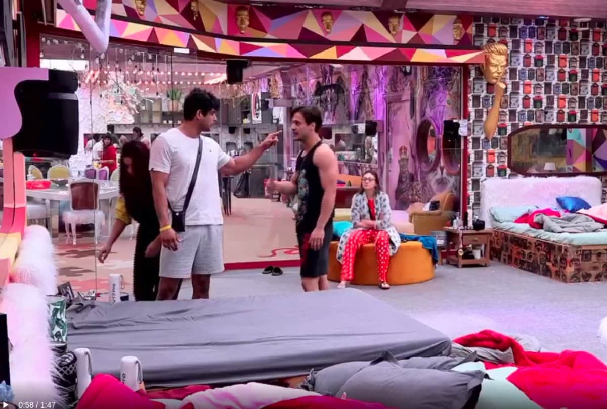 Bigg Boss 13 Siddharth Shukla and Asim Riaz ugly fight in salman khan show
