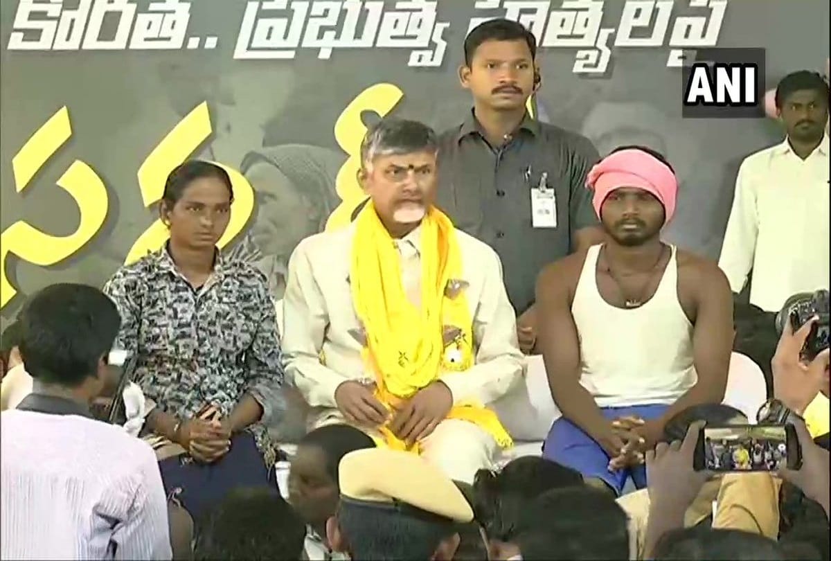 Andhra Pradesh Sand Crisis TDP Chief Chandrababu Naidu to start Day long Fast