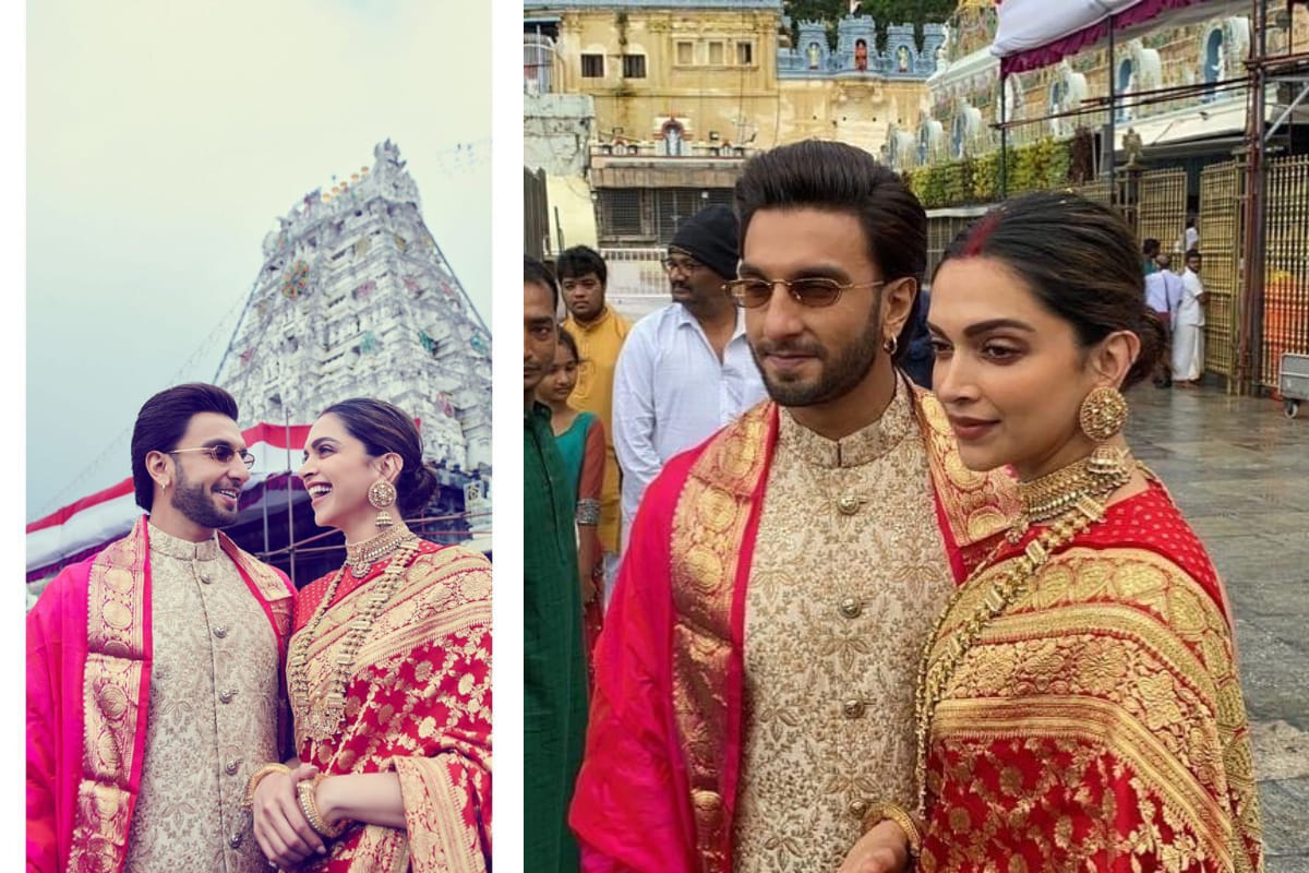 deepika padukone ranveer singh look one year wedding anniversary