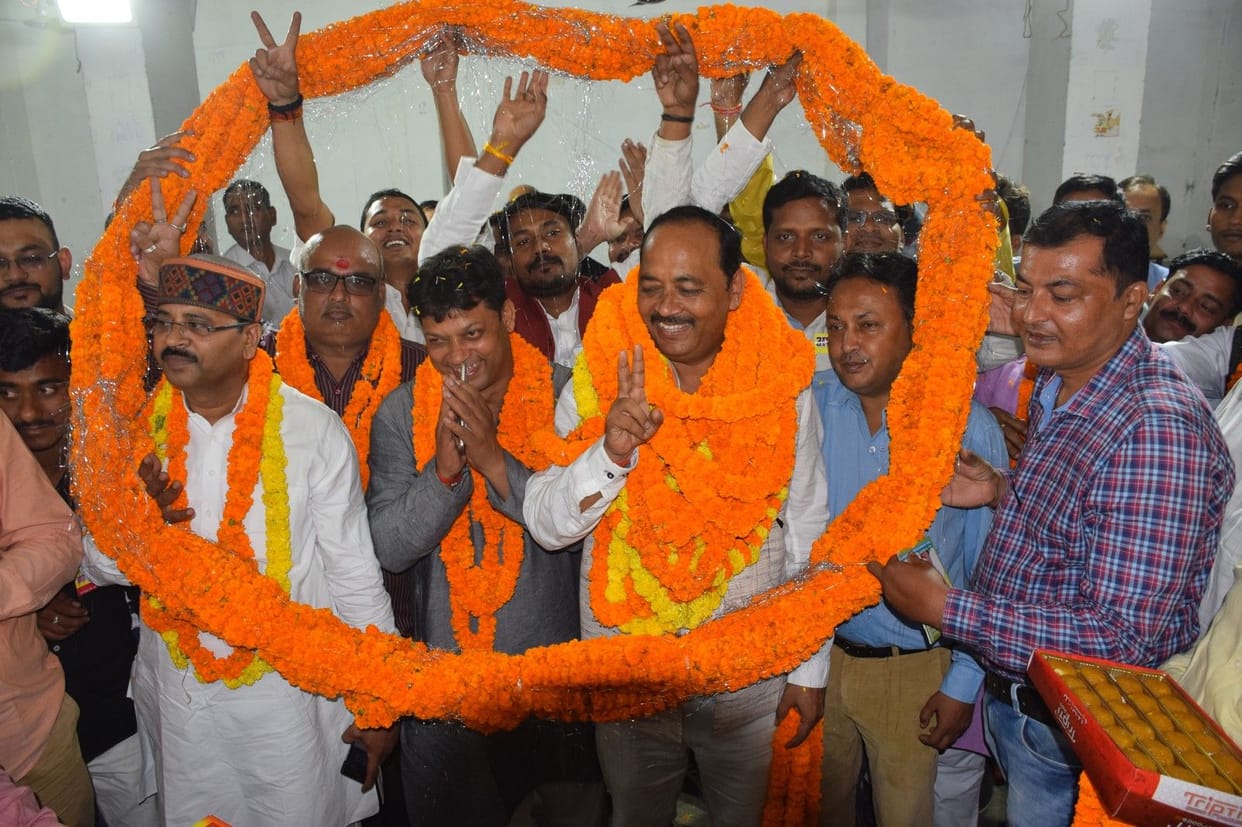 Vijay Bahadur became president of  Teachers Association