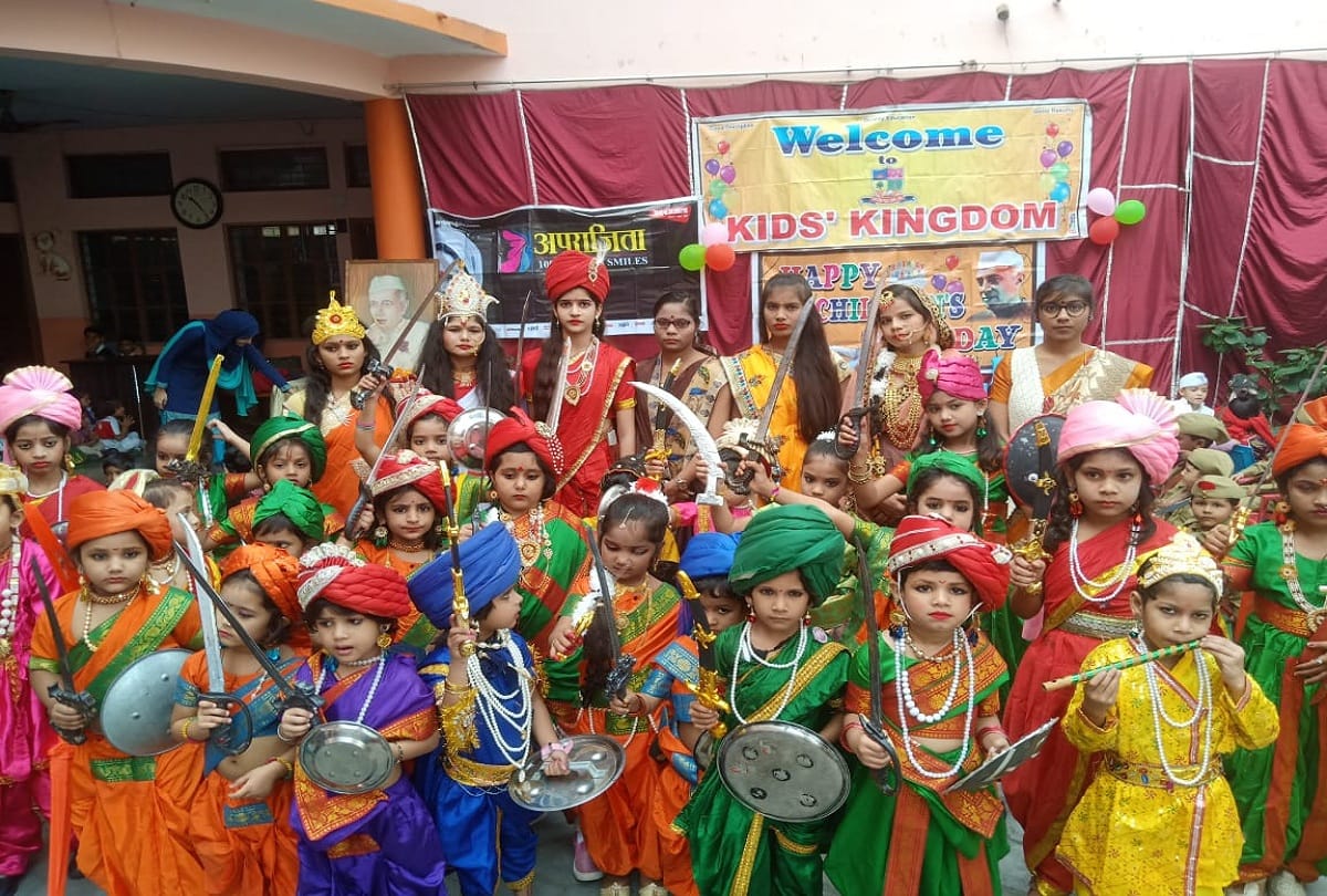 Amar ujala Aparajita organises Fancy Dress competition on Jhansi queen birthday