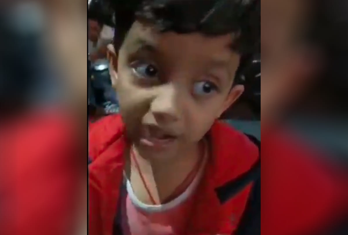 Viral Video of Gujarat girl who wants to wash and iron inventor of school