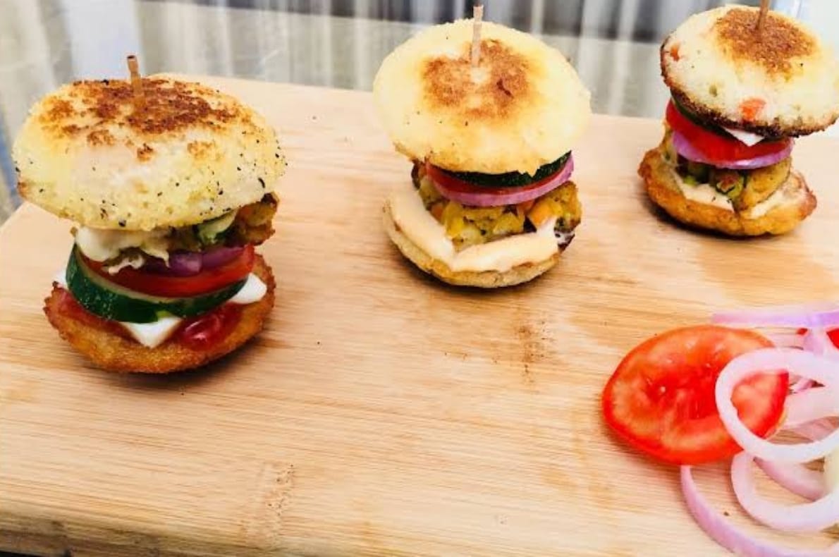know how to make idli burger recipe in hindi