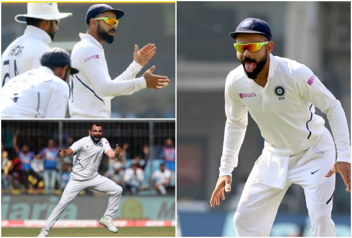 INDvBAN Virat Kohli Asks Indore Crowd To Cheer For Mohammed Shami Not Him Watch Video