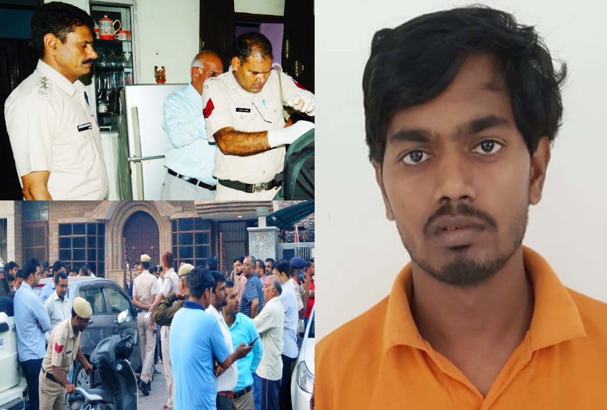 family murder case faridabad Police re-created the scene of the incident