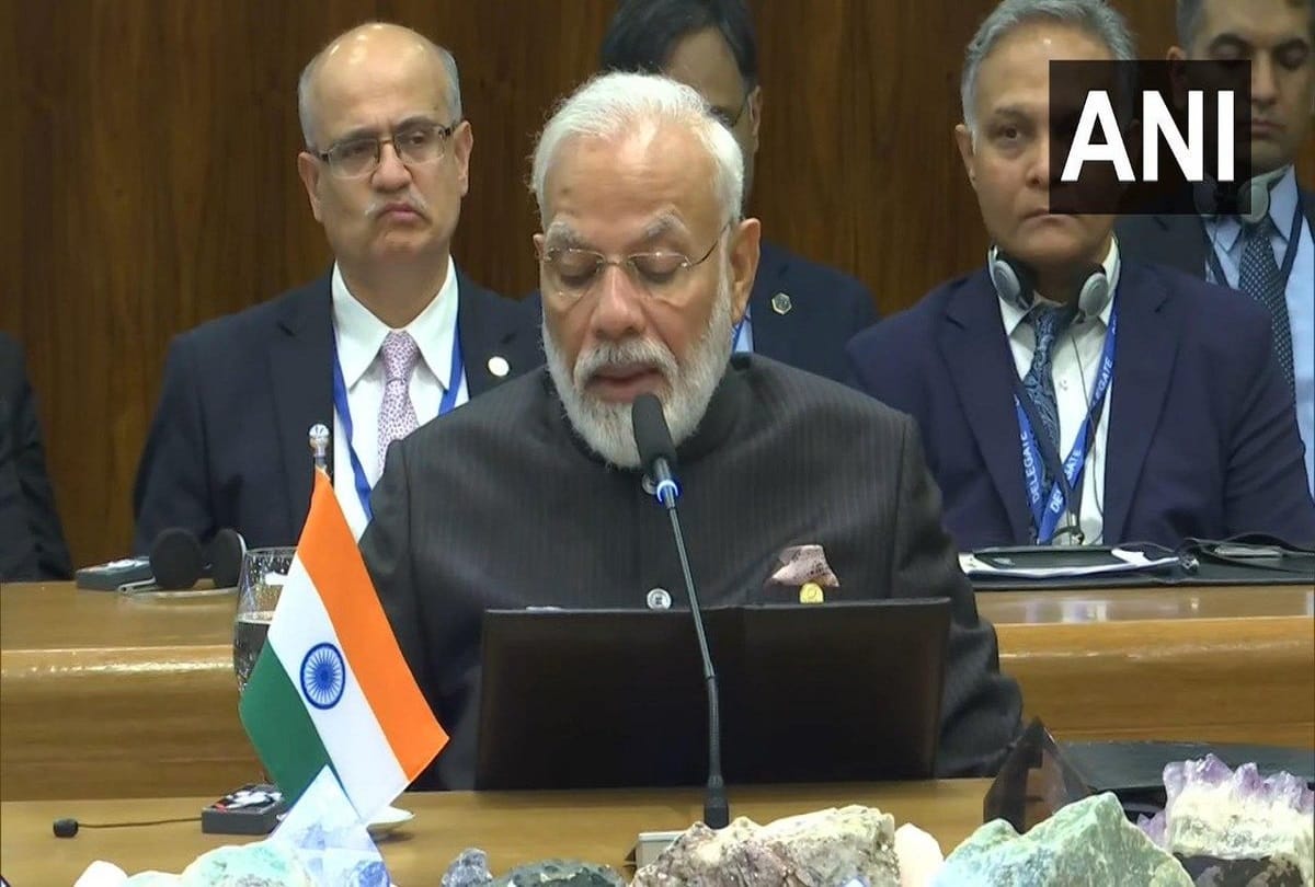 Narendra Modi In BRICS 2019 Summit in Brazil, proceedings at Itamaraty Palace in Brasilia
