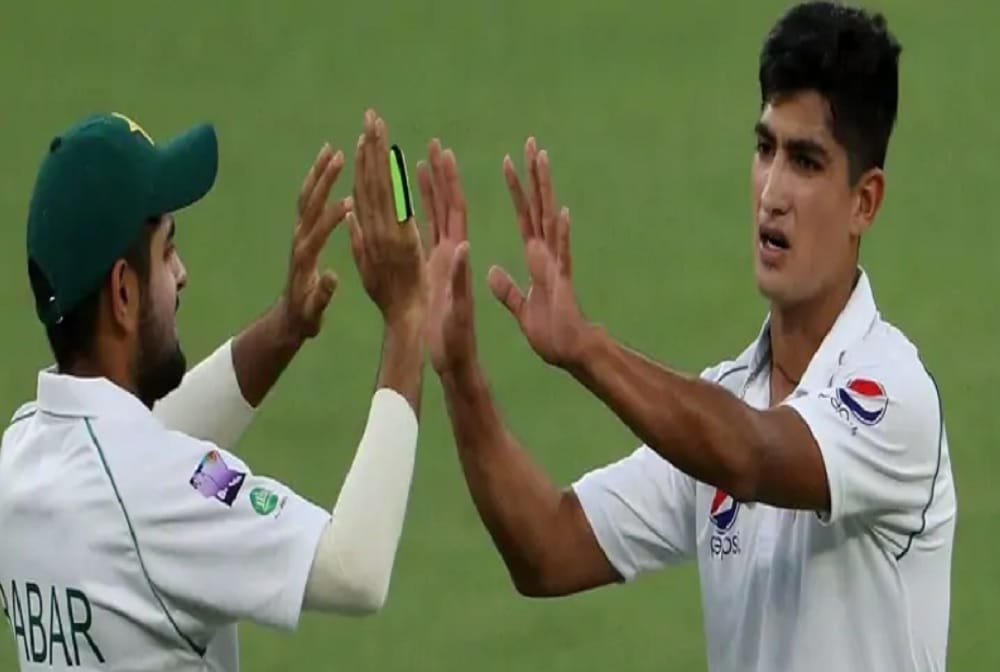 Pakistan vs sri lanka 1st test match report, Naseem Shah impresses on first day