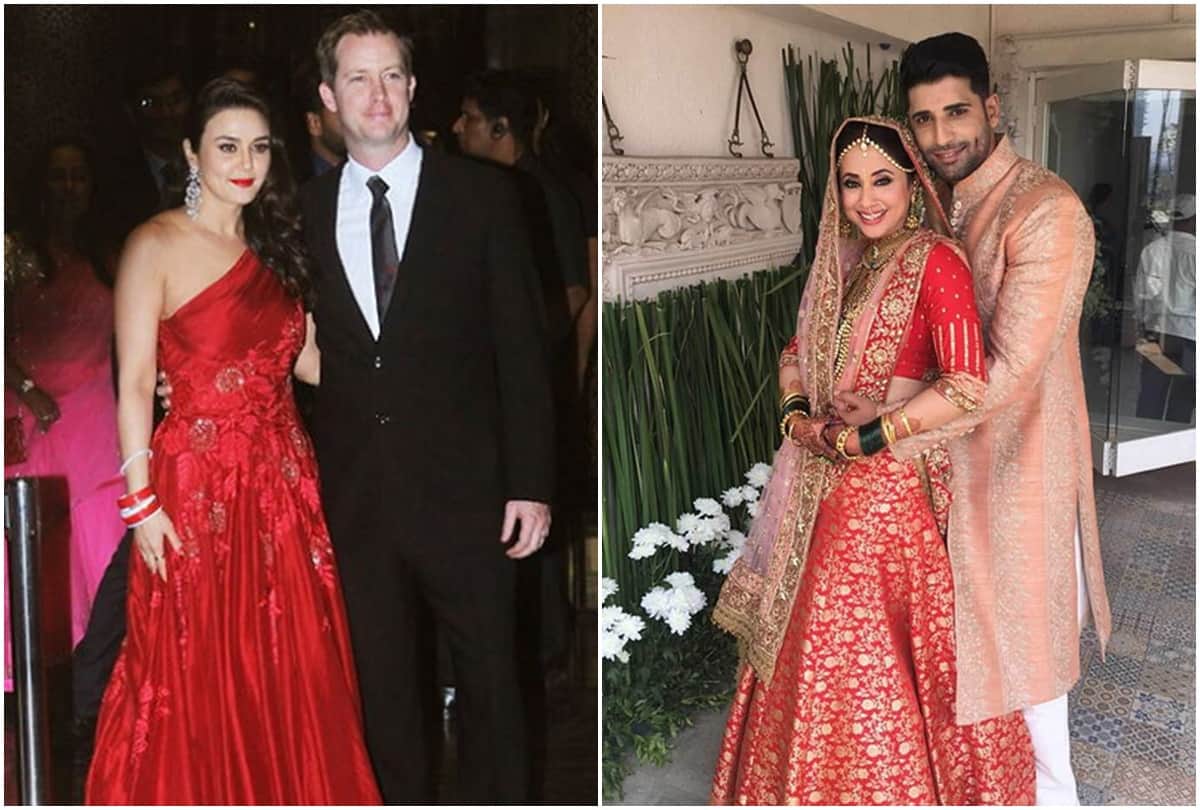 Actresses who Got Married At Late 40s like  Urmila Matondkar preity Zinta etc