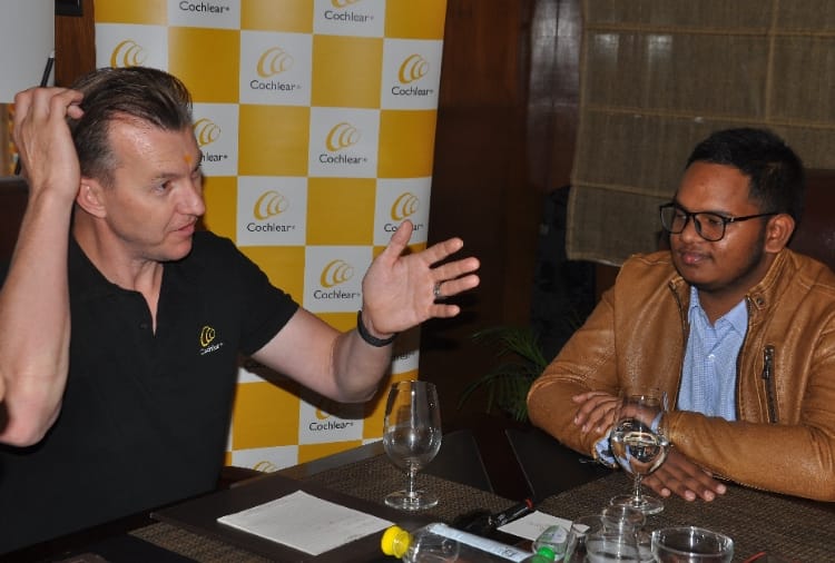 Former cricketer Brett Lee reached in Karnal of Haryana