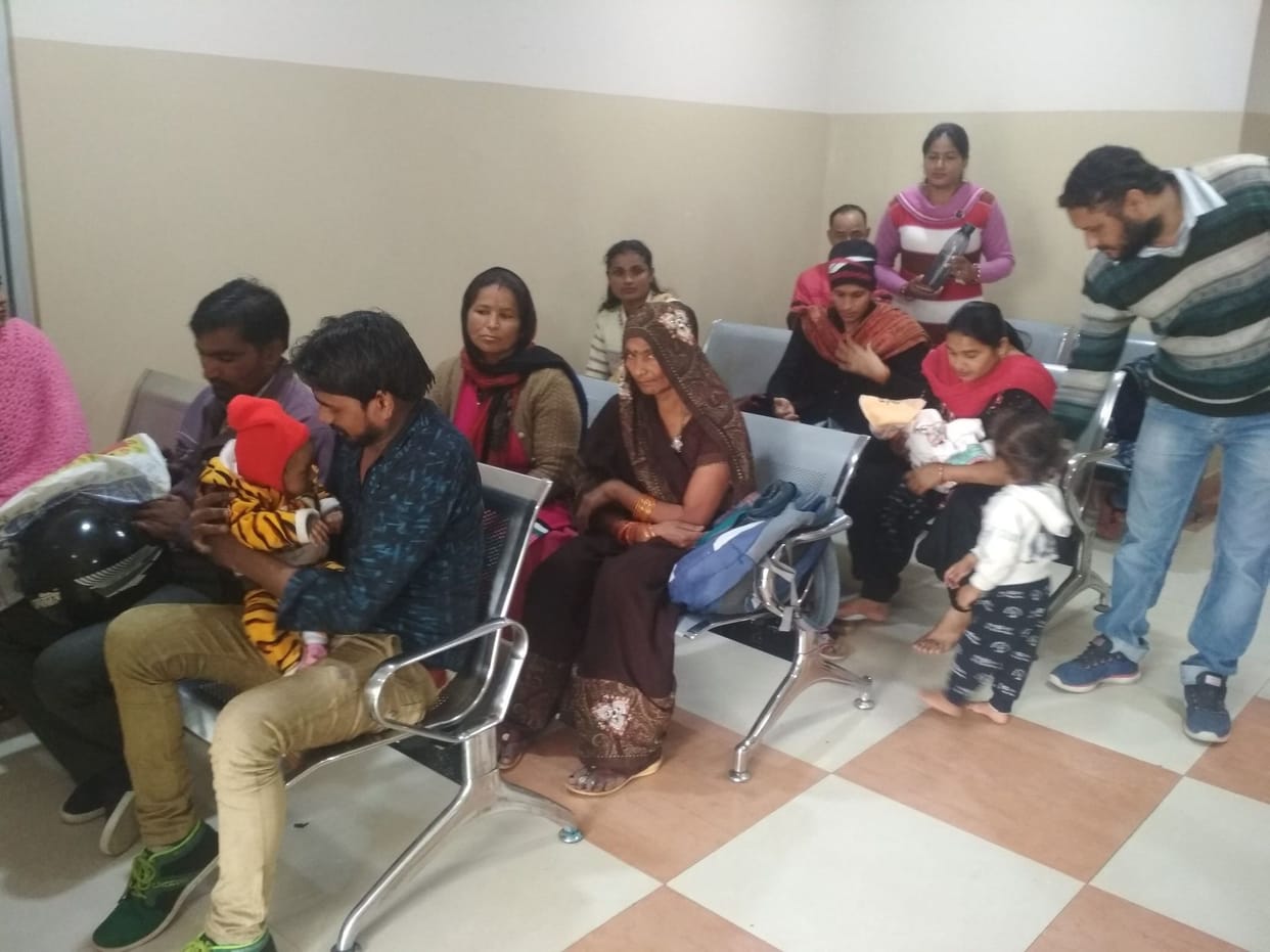 Consultation given to keep children healthy in health camp