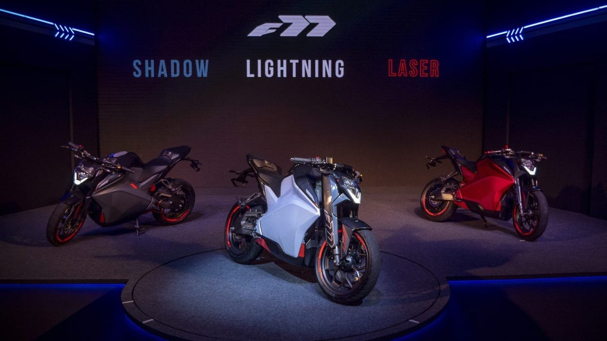 electric motorcycle ultraviolette f77 launch in India, on road price start at rs 3 lakh