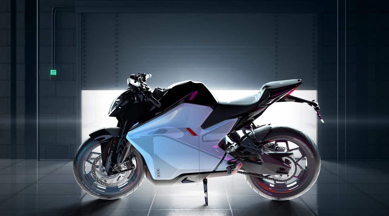 Ultraviolette F77 looks Like This in X ray Indias fastest electric bike see photos