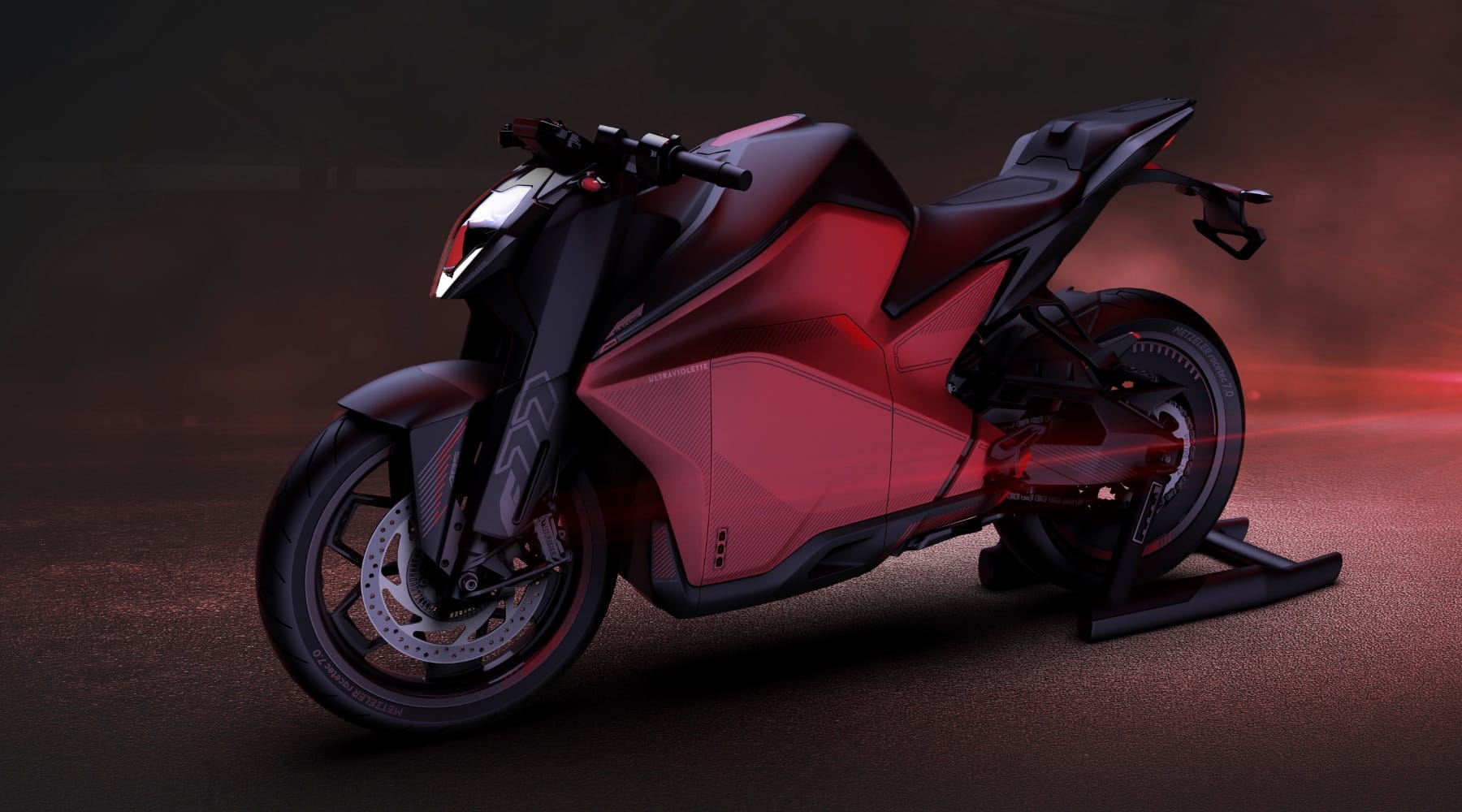 Ultraviolette F77 looks Like This in X ray Indias fastest electric bike see photos