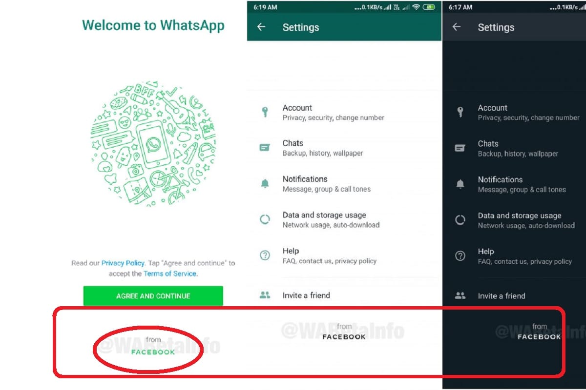 facebook redesigned whatsapp with new logo from facebook