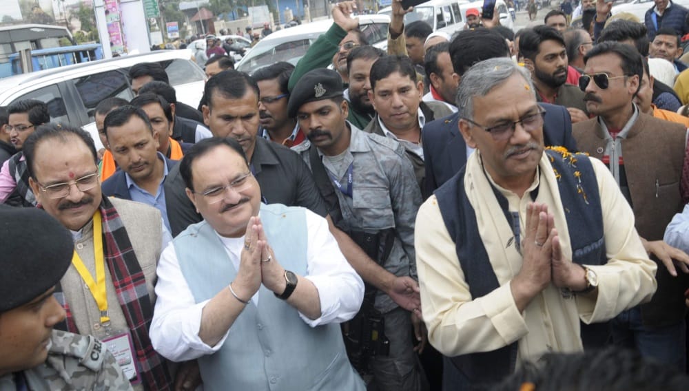 JP Nadda Dehradun visit said Make a mark on others heart