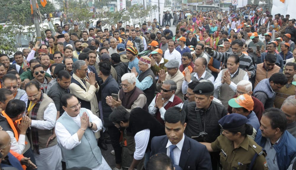 JP Nadda Dehradun visit said Make a mark on others heart
