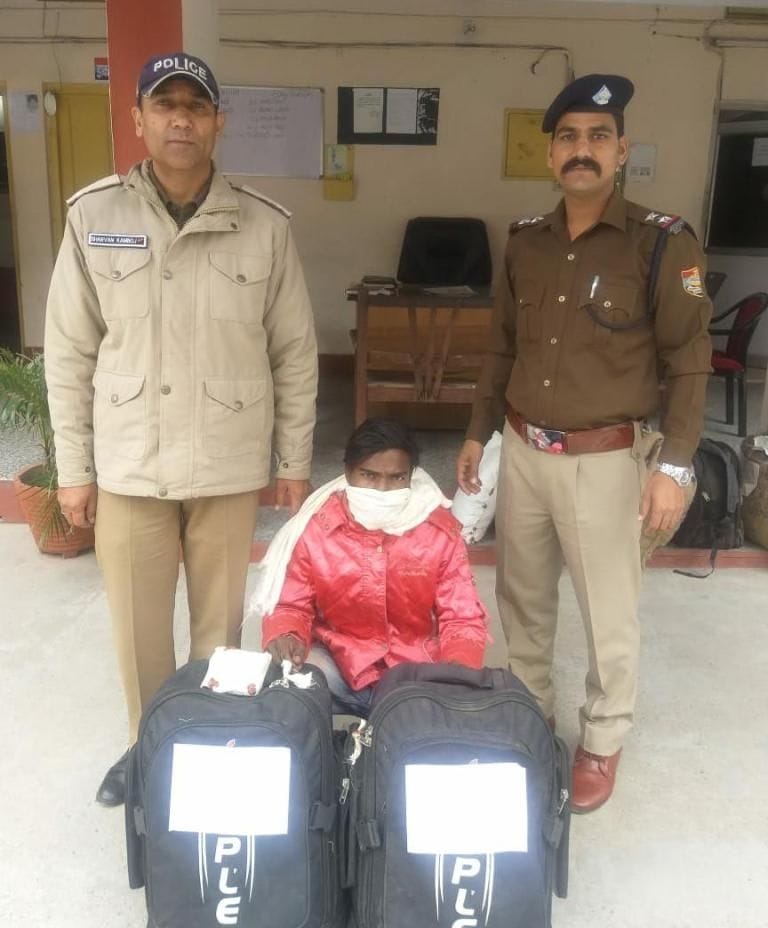 One caught with 23 kg hemp