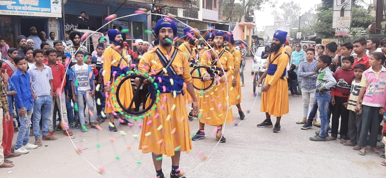 City Kirtan with great fanfare in Nagal