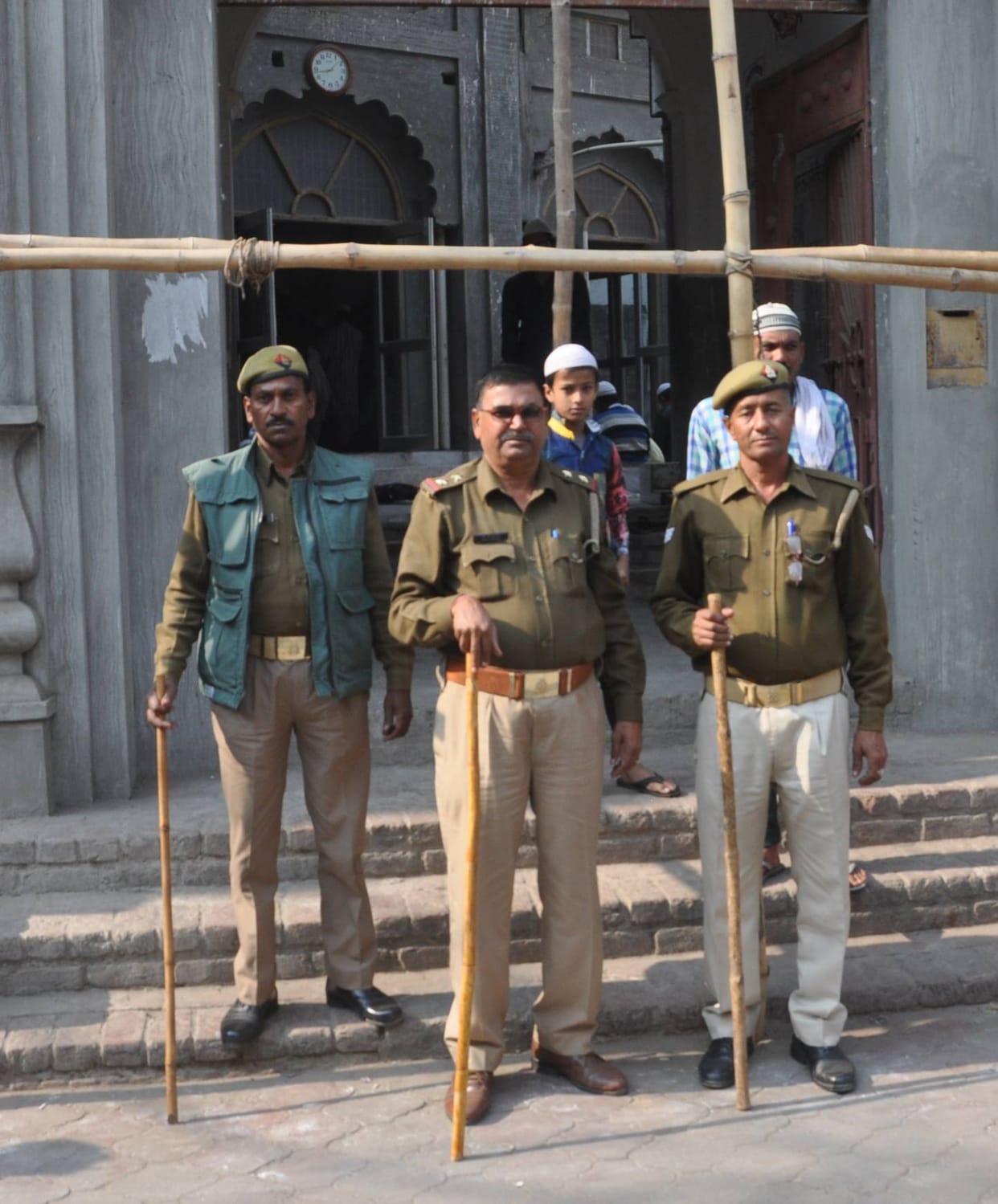 Police inspected religious places after midnight