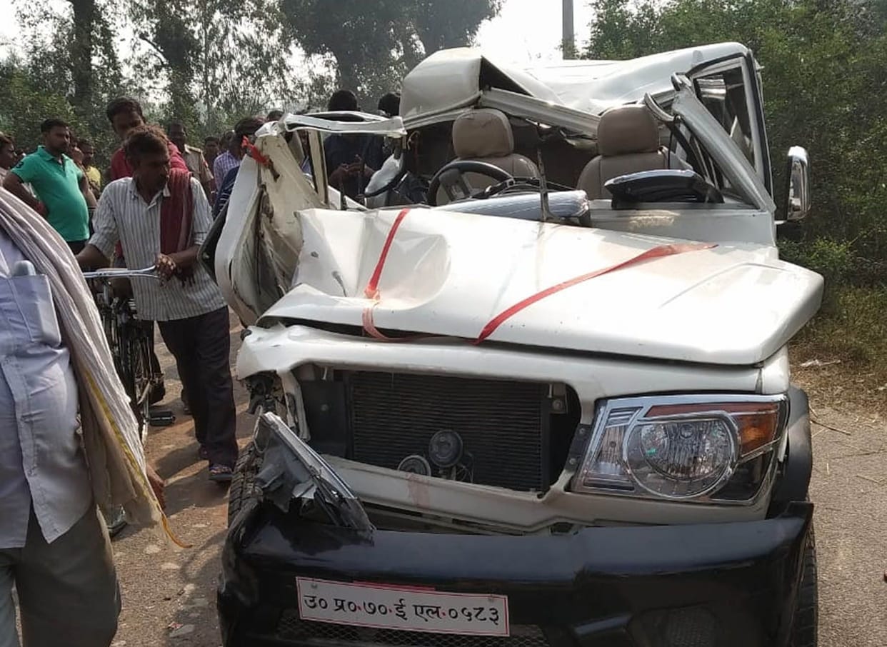 5 students injured in an accident