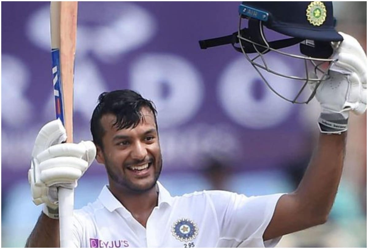 INDvBAN Mayank Agarwal Smashes Double Century against Bangladesh in Indore Test