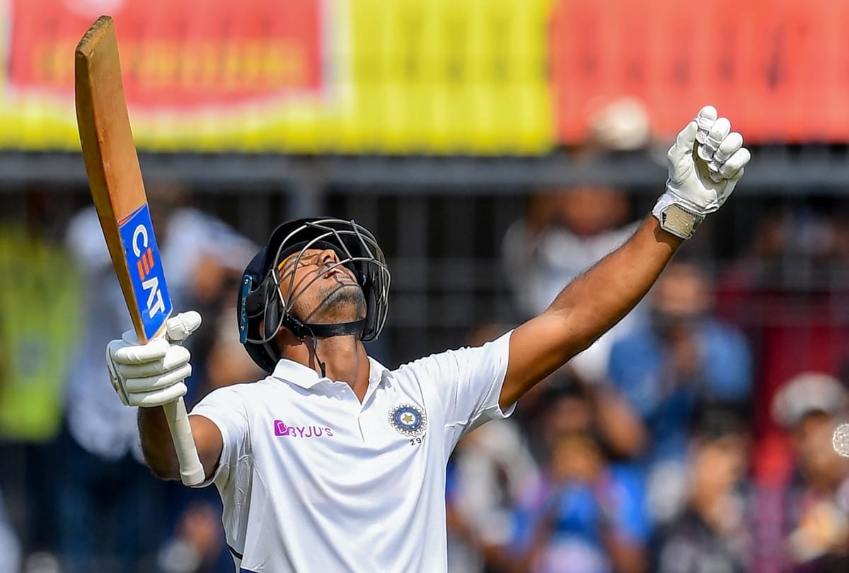 INDvBAN Mayank Agarwal Smashes Double Century against Bangladesh in Indore Test