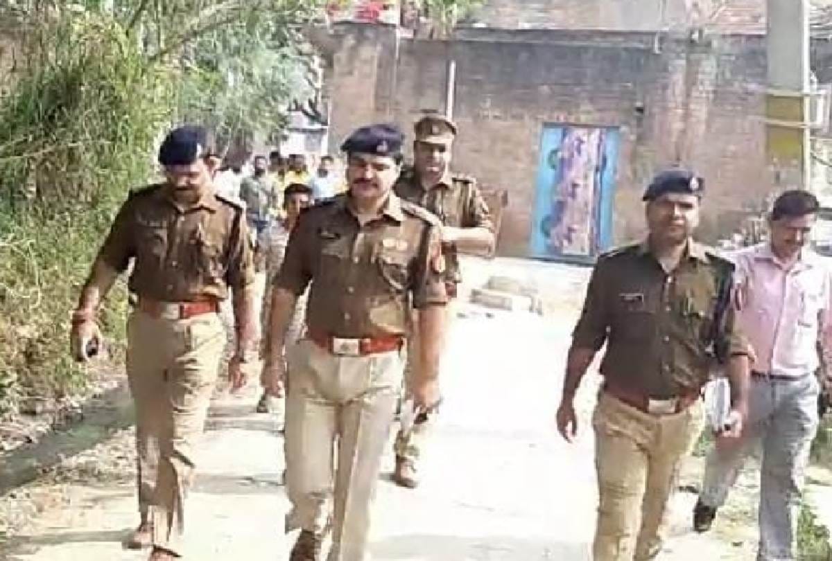 The body of a girl missing for six days was found wrapped in a red cloth on the plot