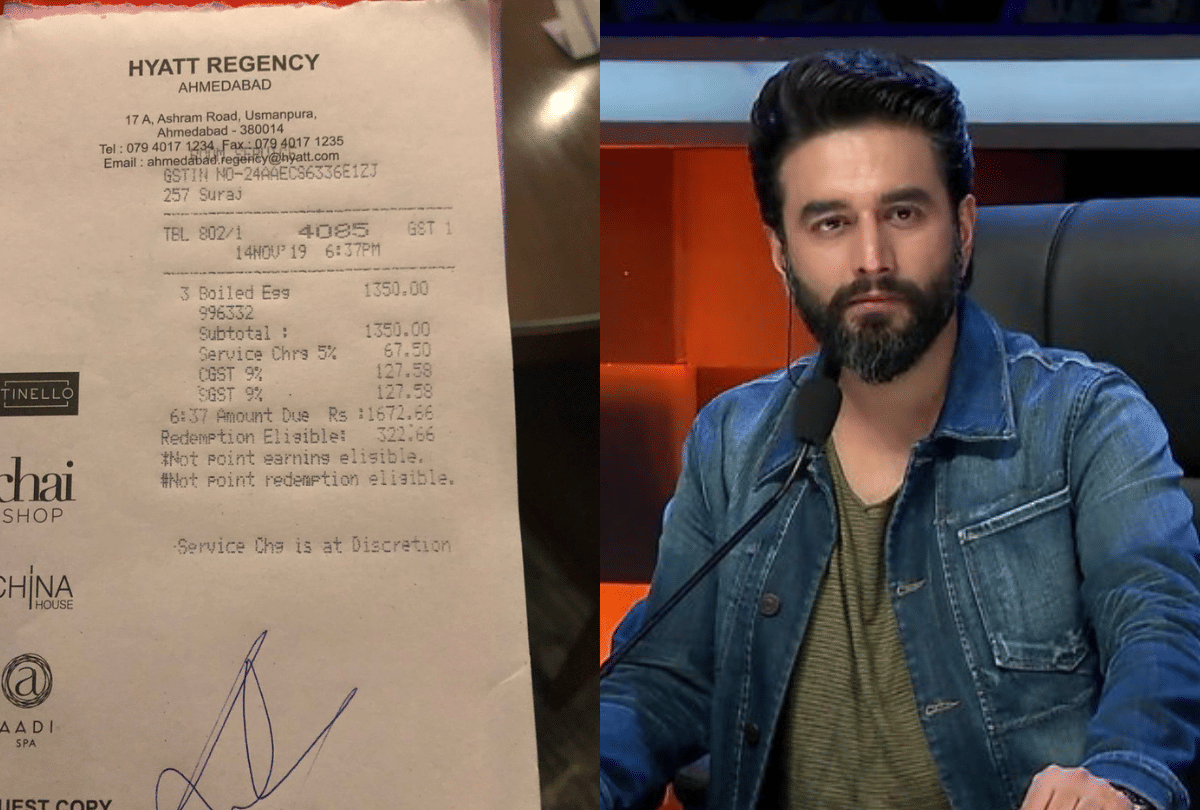 shekhar ravjiani shocked hotel charged rs 1672 for 3 eggs here user reactions