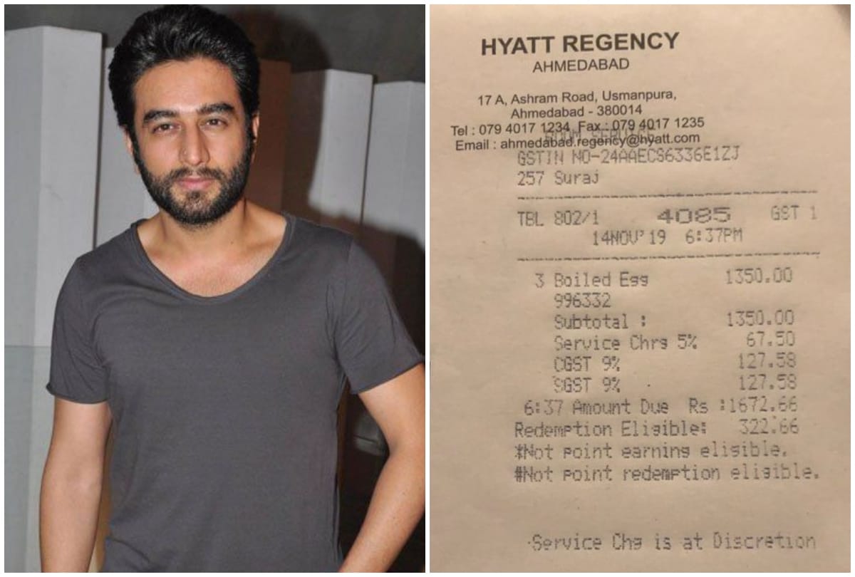 shekhar ravjiani shocked hotel charged rs 1672 for 3 eggs here user reactions