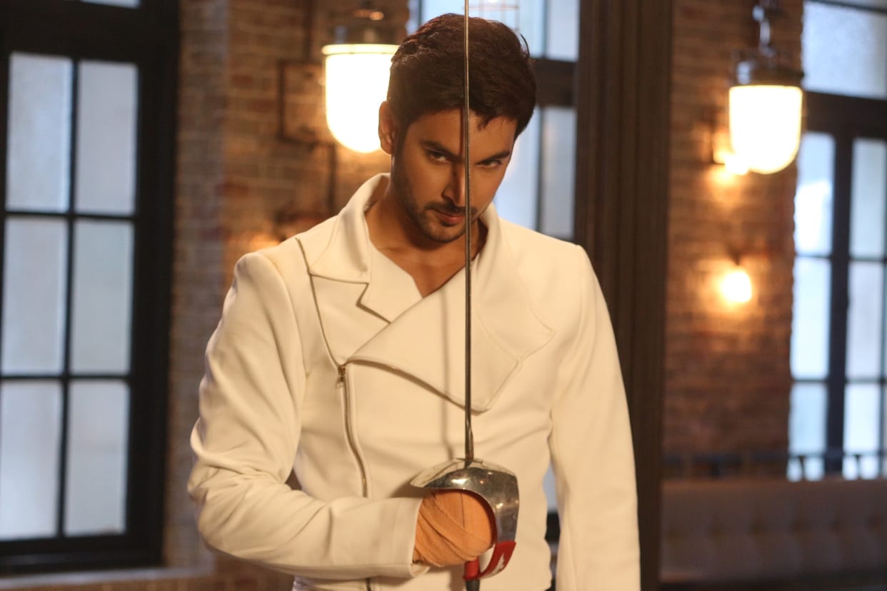 Shivin Narang Fencing learn for his show Beyhadh
