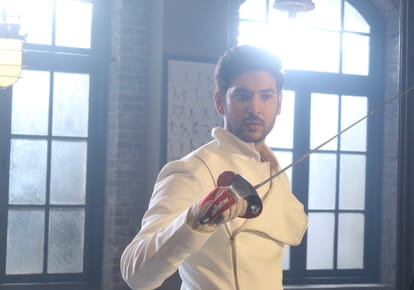 Shivin Narang Fencing learn for his show Beyhadh