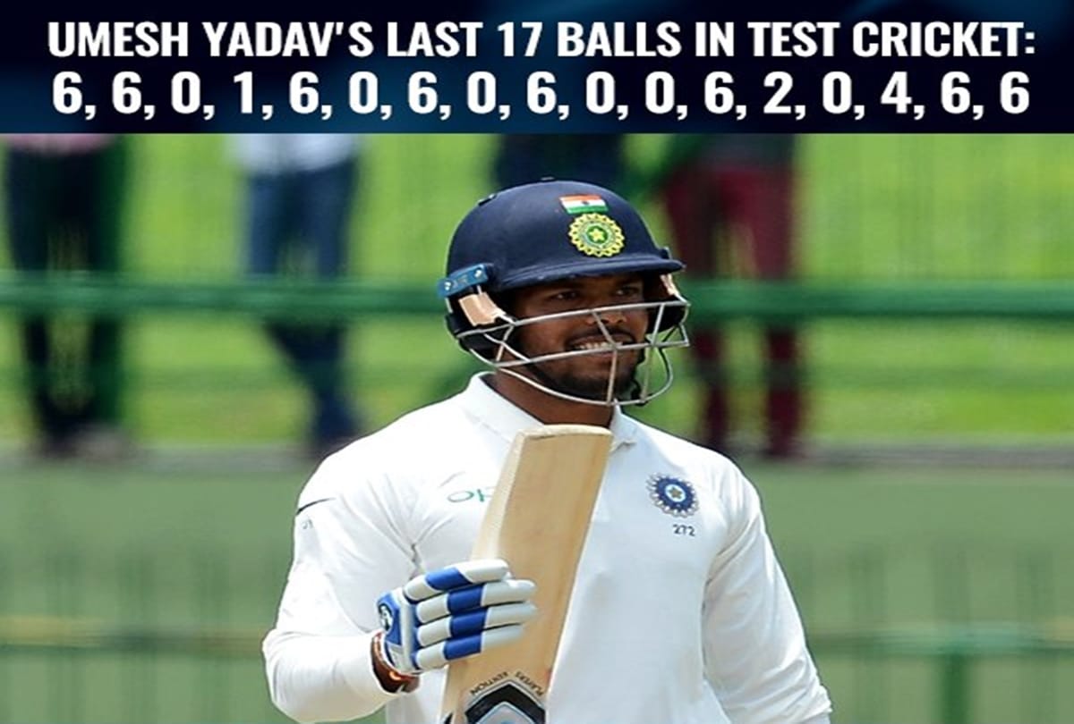 INDvBAN: Umesh Yadav smashes three sixes in unbeaten 10 ball cameo in Indore