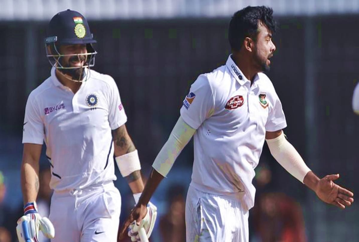 Virat Kohli faces silver duck vs Bangladesh in first innings of Indore test match