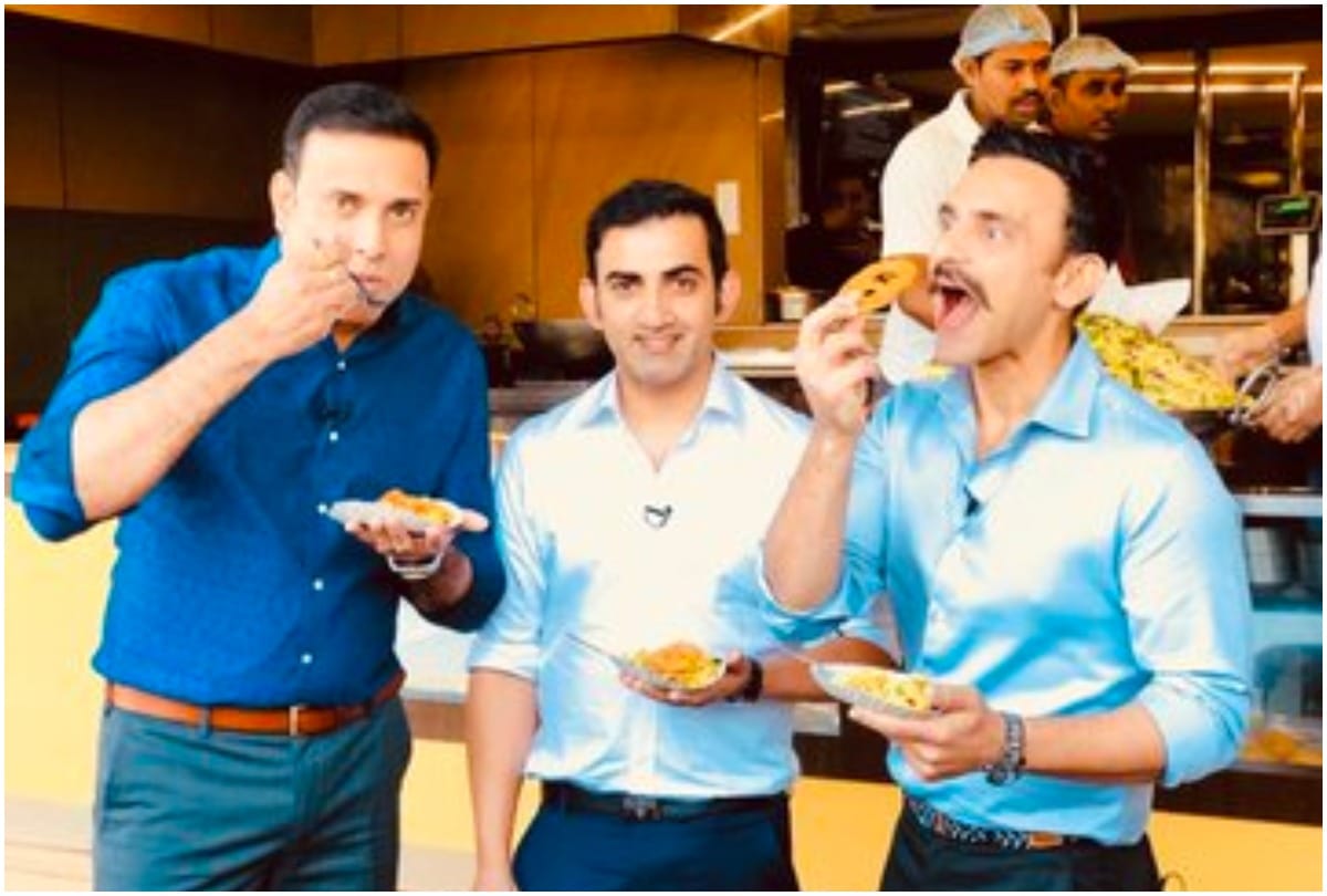 INDvSA VVS Laxman Gautam Gambhir relish pohe jalebi for breakfast in Indore See pics