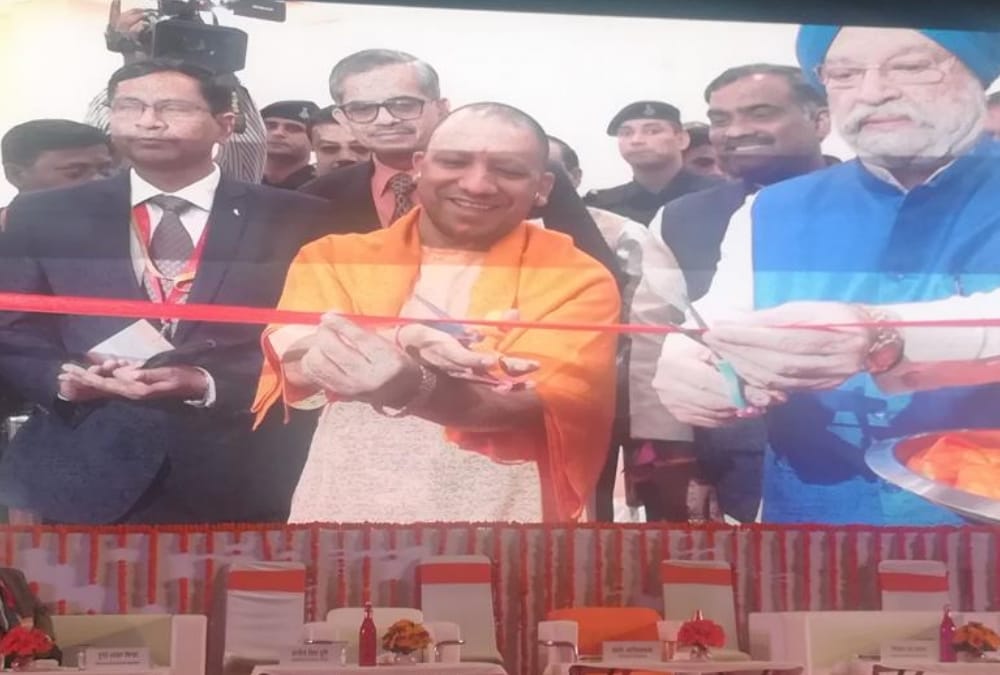 Yogi Adityanath inaugrates 12th Urban Mobility Conclave in Lucknow.