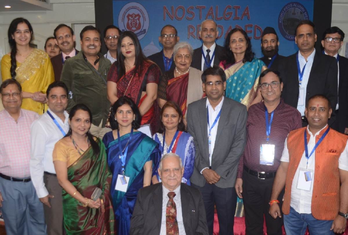 alumni meet of KGMU pediatric department in lucknow