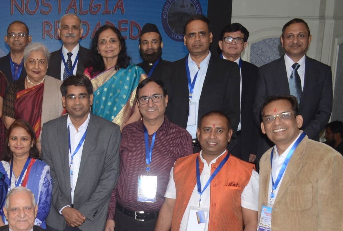 alumni meet of KGMU pediatric department in lucknow