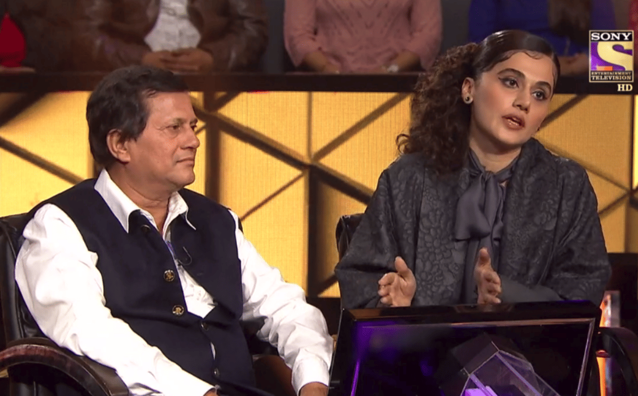 kbc 11 amitabh bachchan show taapsee pannu gets confused question to kumbh mela