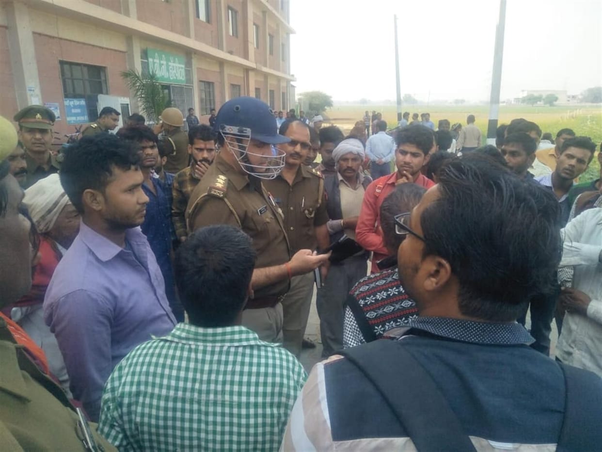 Hathras: Ambulance collision killed bike rider, second injured