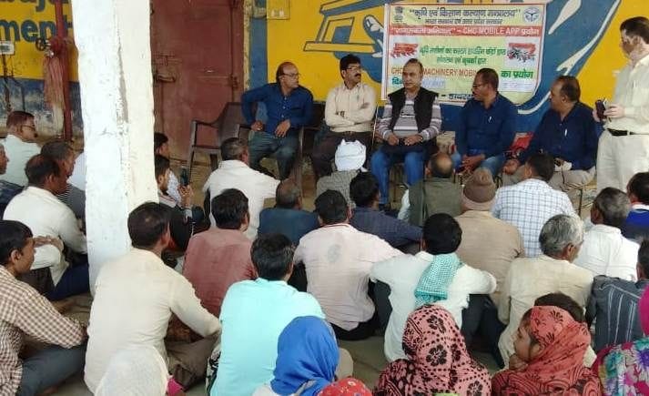 Hathras: Indian government team interacts with farmers to stop burning stubble