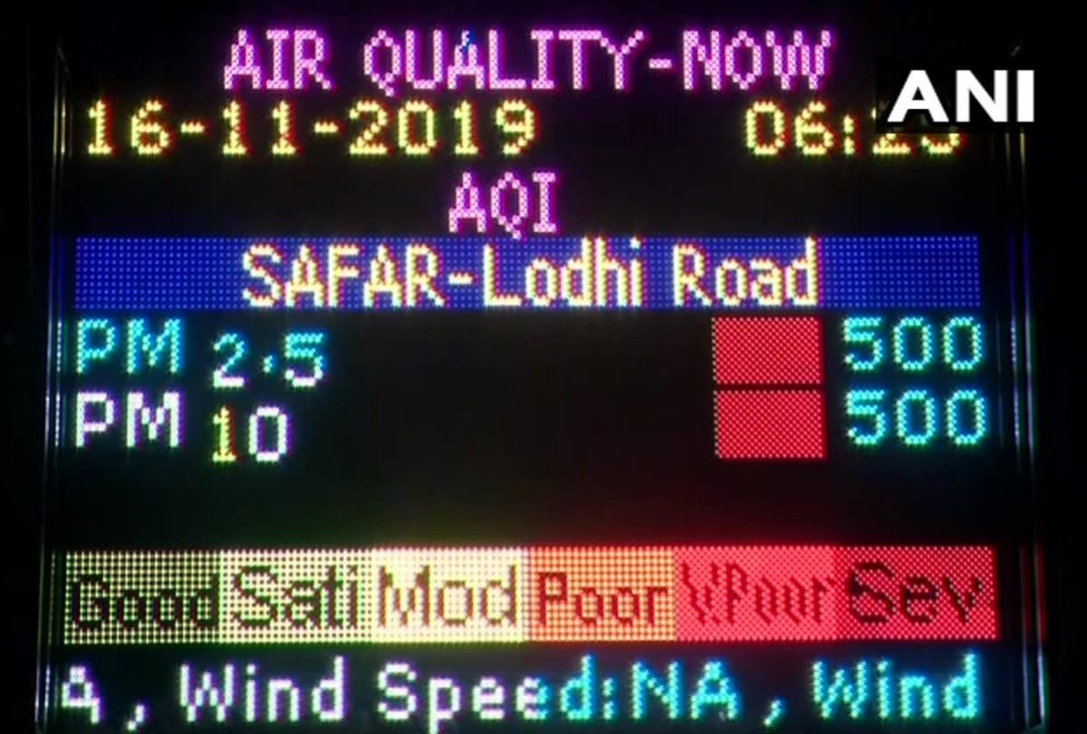 despite clear sky and sunny morning delhi ncr air quality remains in severe level all update