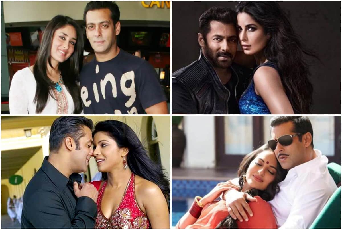 These co actress of salman khan how old were when he made his debut film