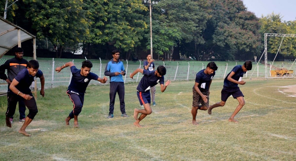 Disable divyang sports competition held at Sigra Stadium varanasi