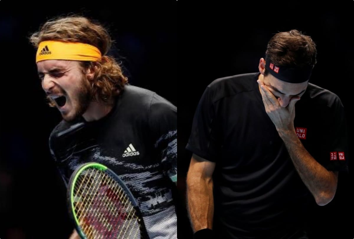 ATP Finals: Stefanos Tsitsipas beats roger federer in semi final 