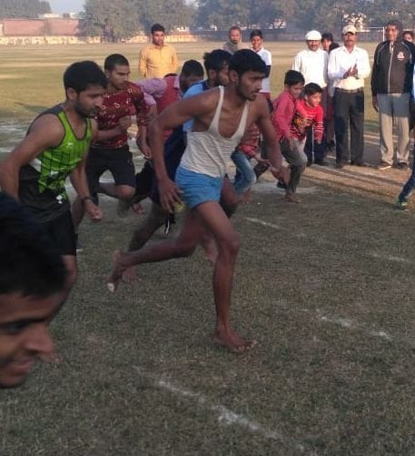 cross country race in etah