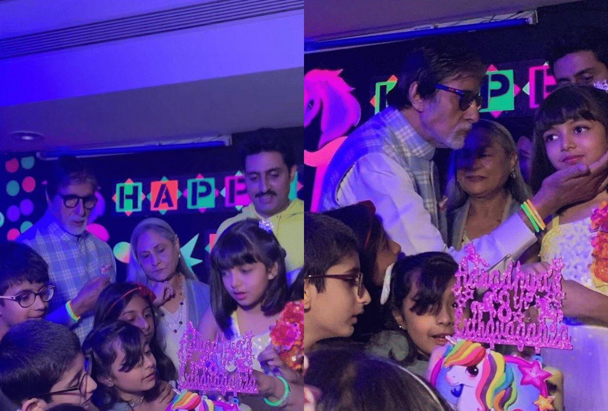 aaradhya bachchan birthday party bash celebration unseen photos