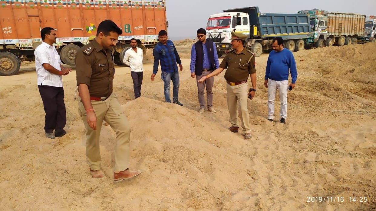 Raids on Morang Ghat, order to seize JCB