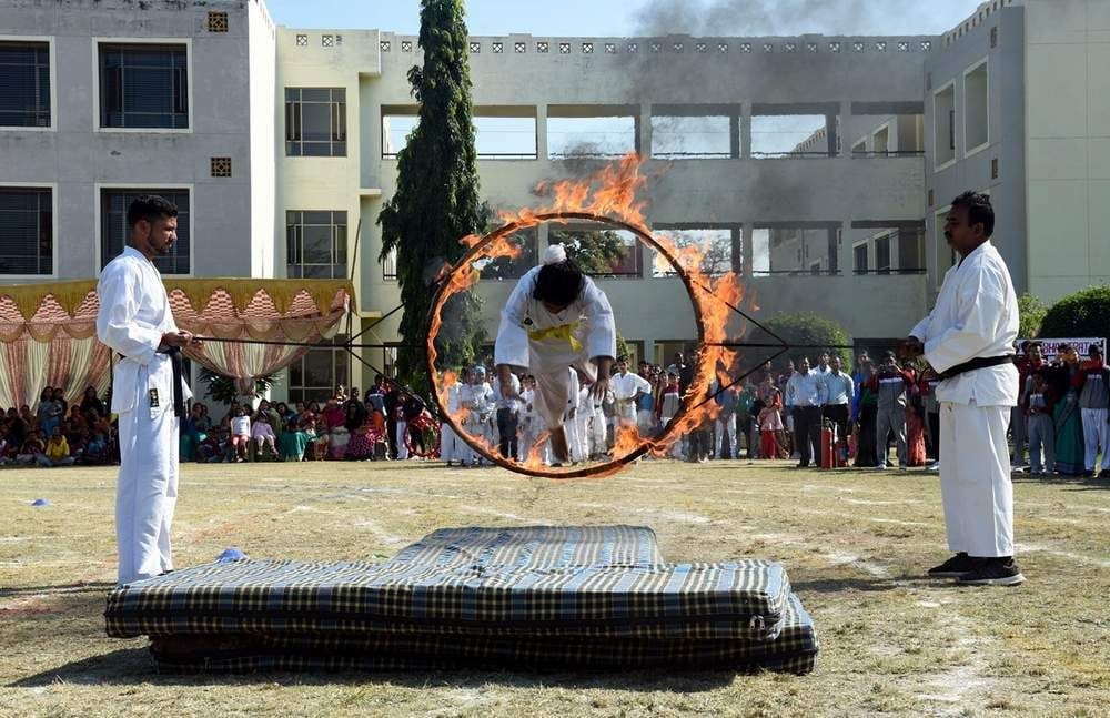 Jahnavi House dominates in sports competition