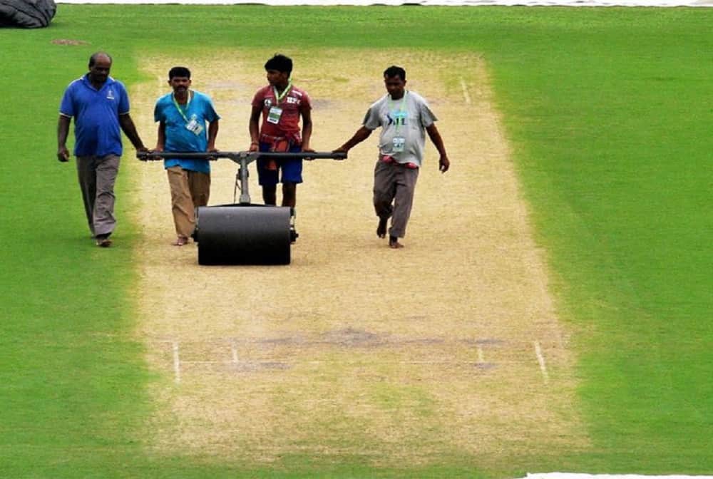 How corona virus is not good for cricket pitch health, it queered the pitch