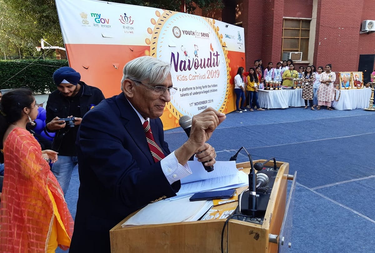 general p k sehgal says Society evolves by thinking of we